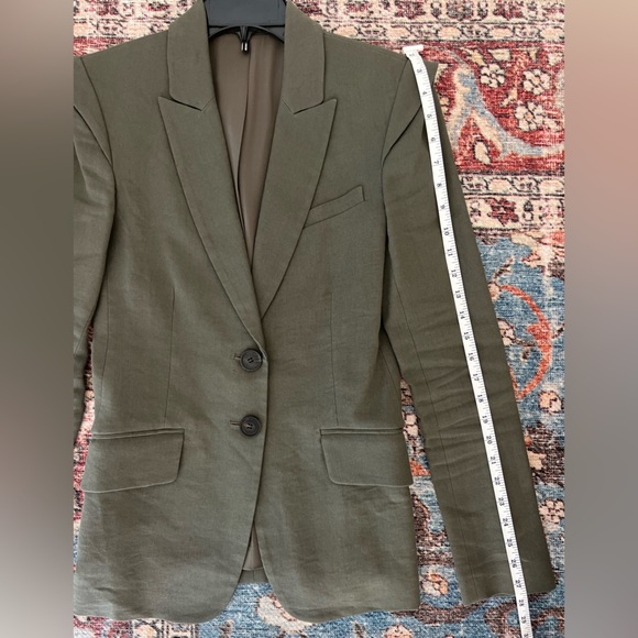 Marissa Webb Linen Blazer - Picture 9 of 15